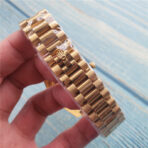 Rolex Oyster Perpetual Day-Date Gold Dial 36mm - Image 4