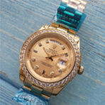 Rolex Oyster Perpetual Day-Date Gold Dial 36mm - Image 2