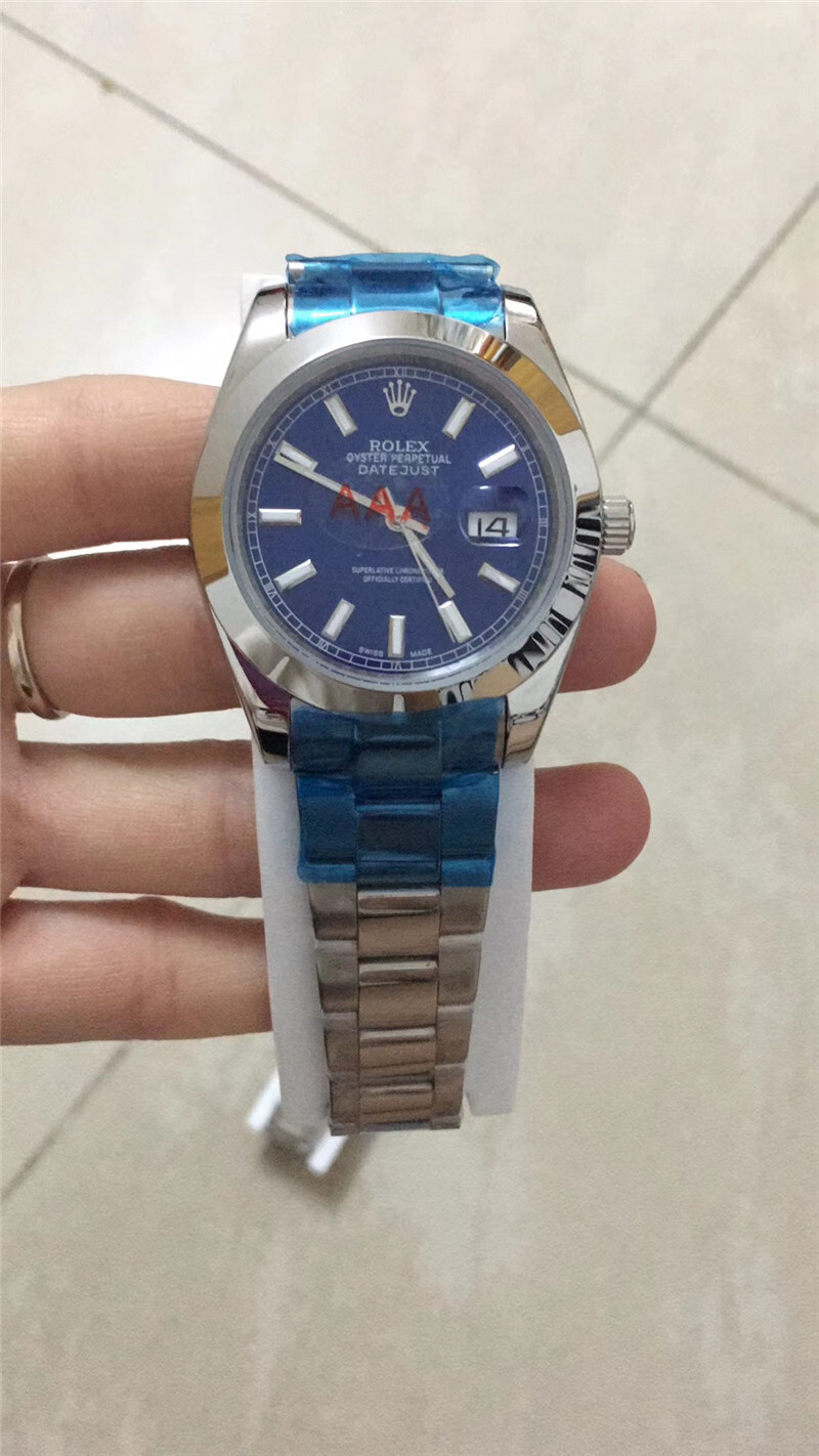 2e1ca65a Rolex Oyster Perpetual Datejust Blue Dial - Image 1