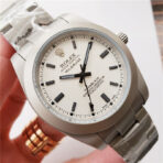 Rolex Oyster Perpetual Milgauss White Dial 40mm