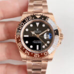 Superclone Rolex GMT-Master II 40mm Black Dial 126711CHNR - Image 2