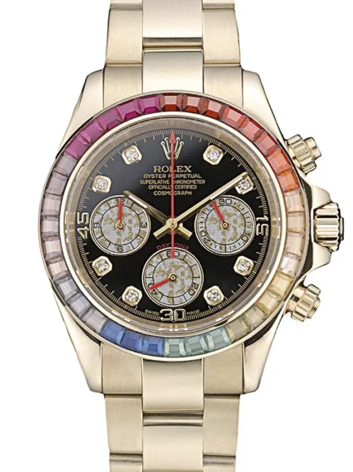 5DD63400-A424-76E5-80FB-97DA6C614B57 Rolex Daytona 39mm Black Dial 80251 - Image 1