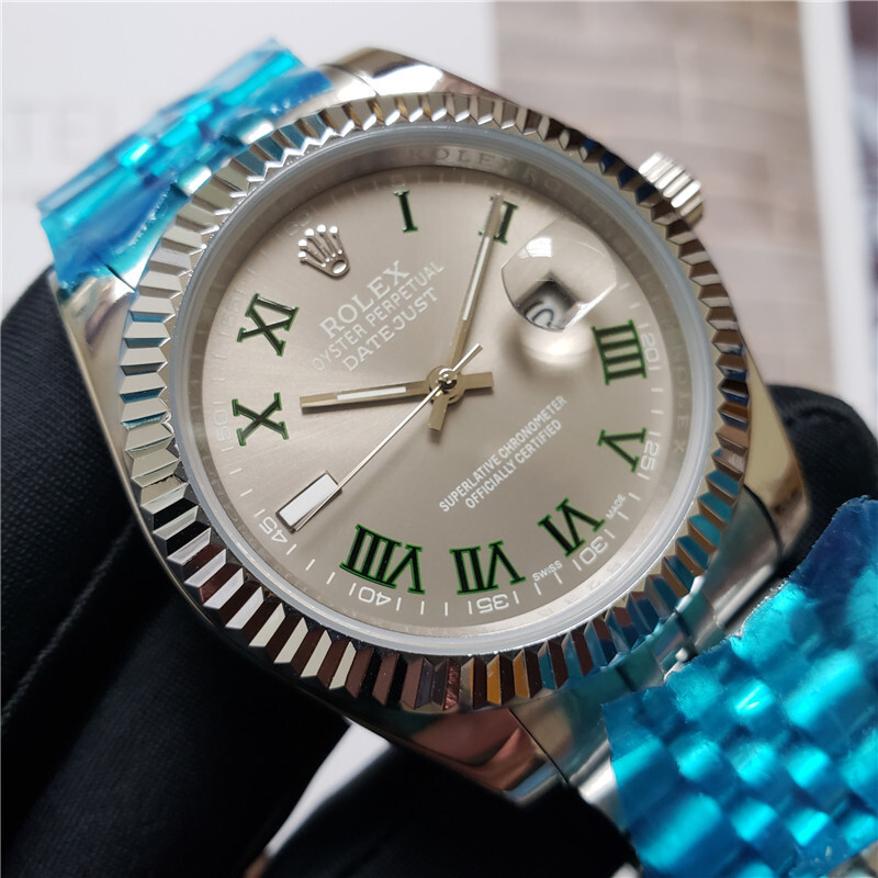 74dd4099 Rolex Oyster Perpetual Datejust Grey Dial 40mm - Image 1