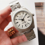 Rolex Oyster Perpetual Milgauss White Dial 40mm - Image 7