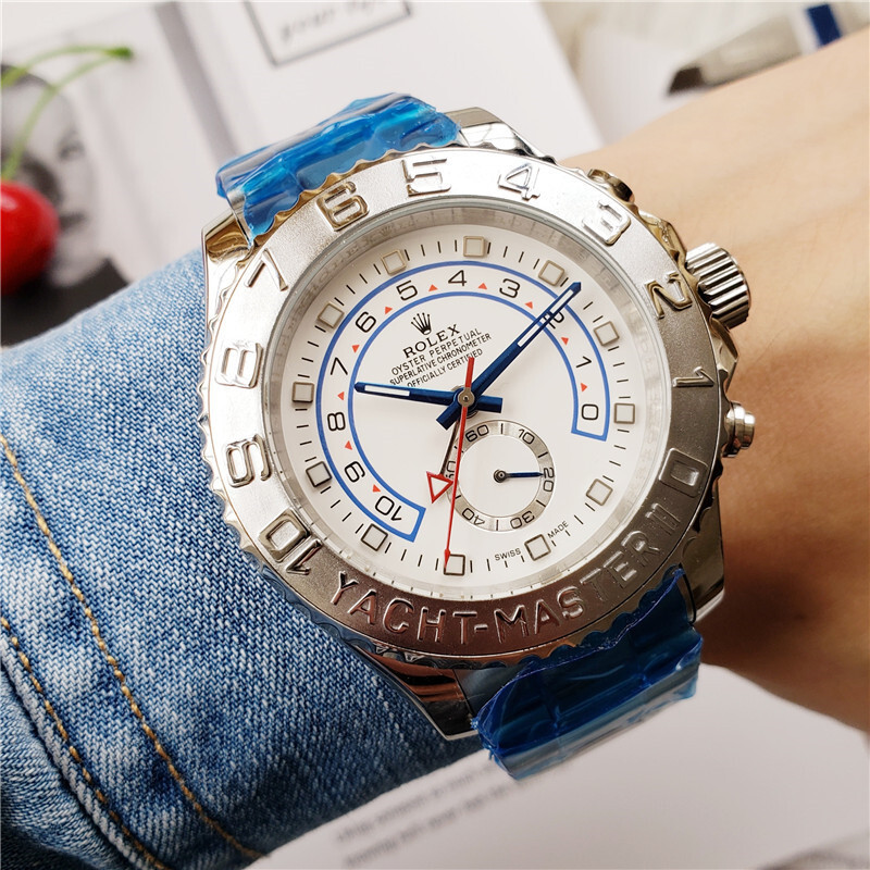 b1184d59 Rolex Yacht-Master 44mm White Dial 116689 - Image 1