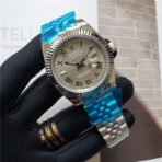Rolex Oyster Perpetual Datejust Grey Dial 40mm - Image 3